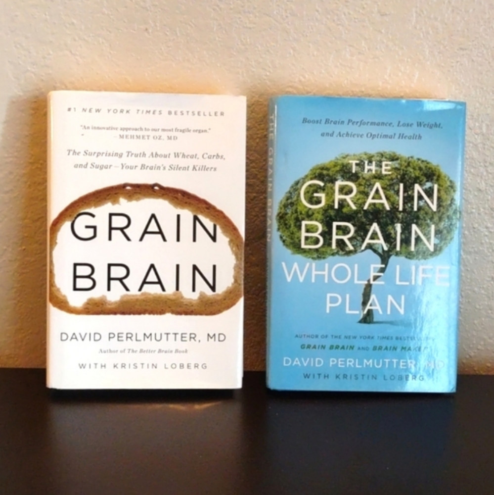 Grain Brain and The grain brain whole life plan books bundle